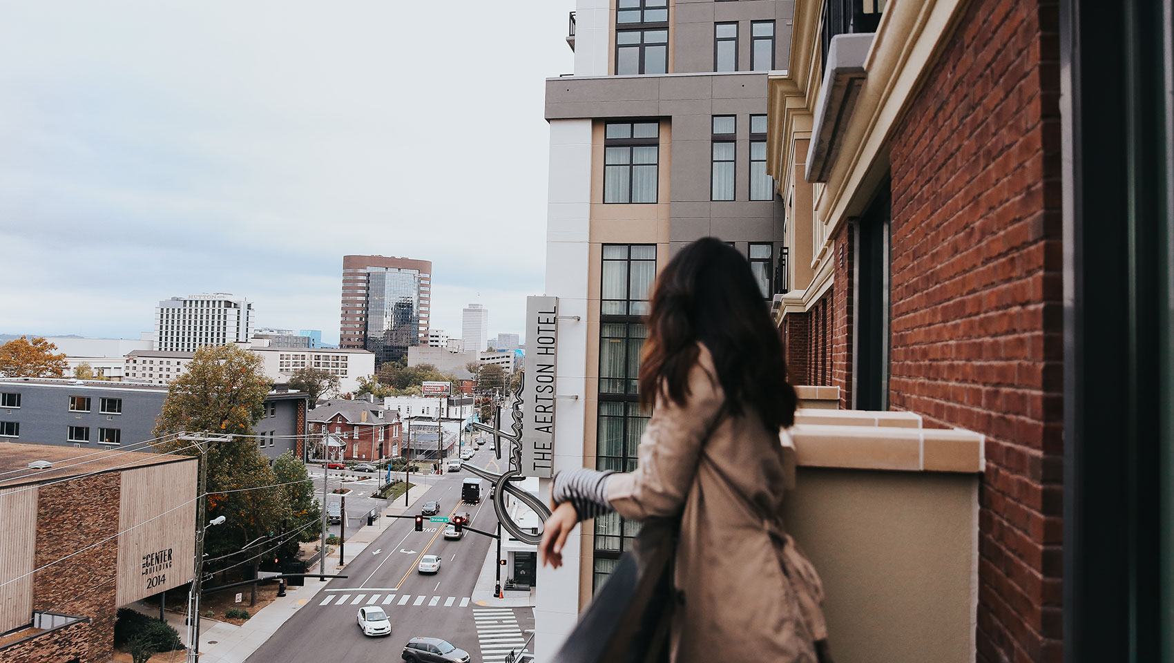 Kimpton Aertson Hotel balcony view